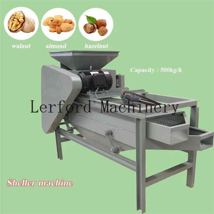 almond nut cracker machine
